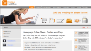 Screenshot Contawebshop