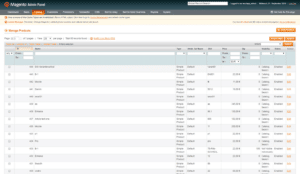 screenshot magento