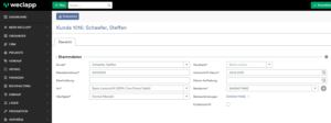 weclapp Stammdaten Mandatsreferenz