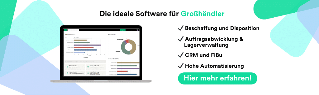 weclapp ist die ideale Software für Großhändler