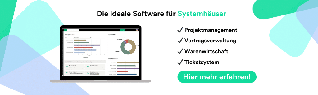 weclapp ist die ideale Software für Systemhäuser