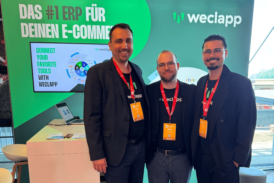 Team weclapp beim E-Commerce Day Kaufland