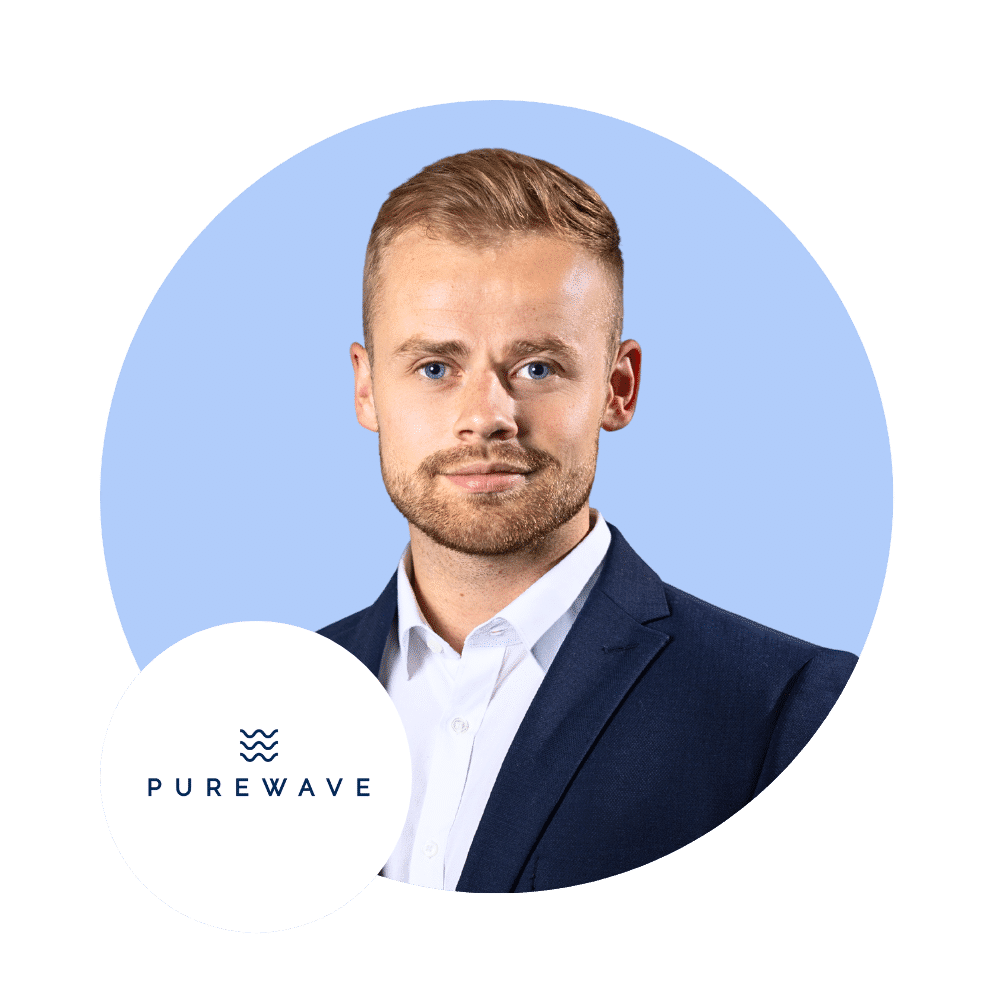 Paul Studenroth, COO und Vorstand von PUREWAVE