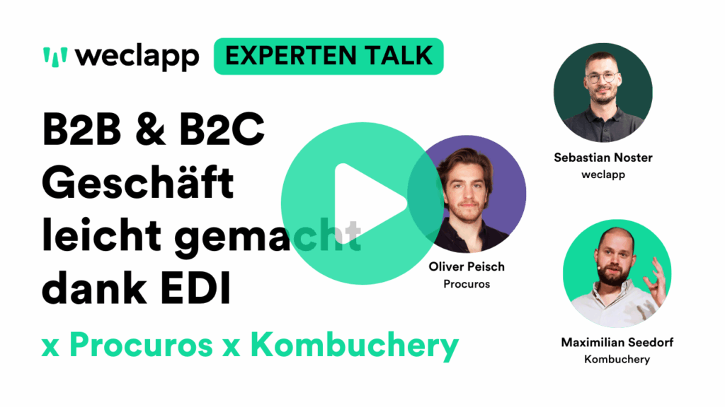 weclapp Experten Talk Procuros und Kombuchery