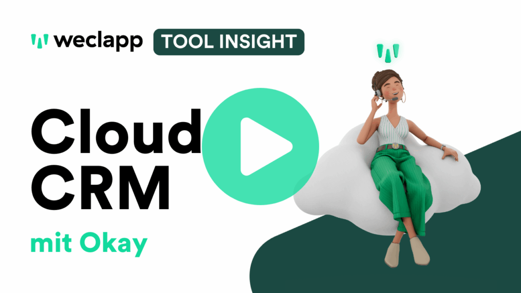 weclapp Tool Insight Cloud CRM